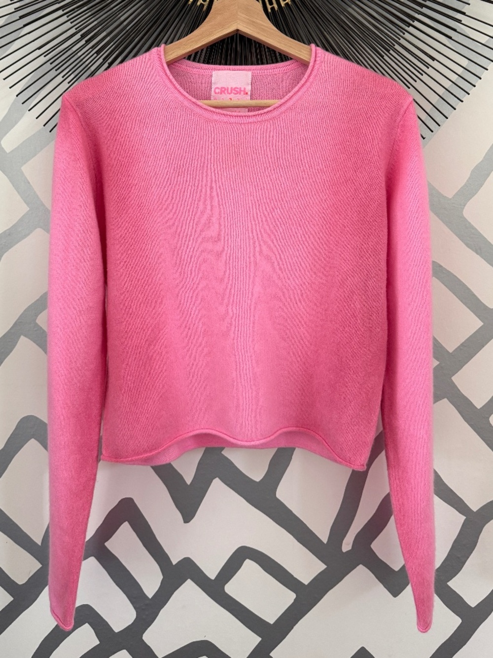 CRUSH Cashmere gradient crew sweater